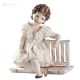 TESS Capodimonte-Puppe aus Porzellan, Symbol für Frieden und Harmonie.