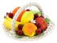 CENTROTAVOLA FRUTTA Keramik Obstkorb Schale Tafelaufsatz Barockstil Handarbeit Made Italy