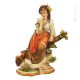 HERBST Edles Porzellan Figur Barock handbemalt hochwertig exklusiv Italienisches Design