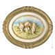 MUSIKER-CHERUBIM Bild Basrelief Flachrelief Porzellan Capodimonte Made in Italy