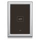 SCARLATTI Silber Bilderrahmen Taufe 10x15 925 Sterling Silber klassisch Wohnkultur stilvoll