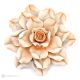 ROSE – Hängende Blume aus Capodimonte-Porzellan, handgefertigt, hochwertig