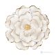 DALIA GOLD – Hängende Blume aus Capodimonte-Porzellan, Details aus 24-karätigem Gold