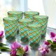 ACQUA CANNE Set 6 Tumbler Trinkgläser aus Muranoglas Made in Italy
