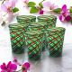 ACQUA CANNE Set 6 Tumbler Trinkgläser aus Muranoglas Made in Italy