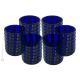 LIKÖRGLÄSER MURRINE Set 6 Shot Gläser aus Muranoglas Made in Italy