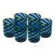LIKÖRGLÄSER FADENGLAS Set 6 Shot Gläser aus Muranoglas Made in Italy