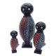 EULE mundgeblasenes Muranoglas Murrine authentisches Made in Italy
