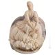FRAU 1091 Italienische Porzellan Figur Barock handbemalt Wohnkultur hochwertig elegant 