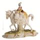FRAU 1095 Edles Porzellan Figur Barock handbemalt hochwertig Wohnkultur stilvoll elegant