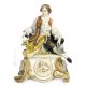 GALANT 1128 Edles Porzellan Figur Barock handbemalt elegant stilvoll Italienisches Design