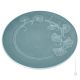 GIMGKO Schale Keramikteller authentischer künstlerischer Teller aus Keramik handgefertigt und dekoriert Made Italy blau