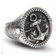 ANELLO ANCHOR LINE SEA TATTOO Ring mit Anker 925 Sterling Silber Nickelfreie authentisch Made in Italy