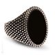 ANELLO KNIGHT LINE DOTWORK Ring 925 Sterling Silber Nickelfreie authentisch Made in Italy