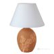 ORCHIDEA Tischlampe Abat-jour Nachttischlampe authentische piemontesische Keramik handgefertigt und dekoriert 