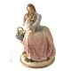 MUTTER 598 Italienische Porzellan Figur handgemacht elegant exklusiv Italienisches Design 