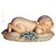 GOLDENER SCHLAF BABY 655M Capodimonte Porzellan Figur handbemalt Italienisches Design hochwertig 