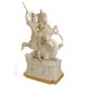HEILIGER GEORG UND DRACHE 840B Italienische Porzellan Figur handbemalt hochwertig exklusiv