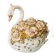 SCHWAN Exklusives Ornament aus Keramik im Barockstil mit Details aus 24 Karat Gold Made in Italy