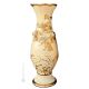 DELIZIA Italienische Keramik Vase handgemacht 24k Goldfarbe Swarovski-Kristalle Barockstil
