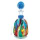 BOTTIGLIA BAMBOO Kristall Flasche handbemalt authentisch Made in Italy 
