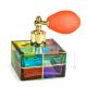 PICASSO Parfumflasche Spray sprühen Vernebler handbemalt authentisch Gold-Farbe Details 24k