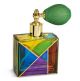 SEURAT Parfumflasche Spray sprühen Vernebler handbemalt authentisch Gold-Farbe Details 24k