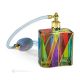 TAO Parfumflasche Spray sprühen Vernebler handbemalt authentisch Gold-Farbe Details 24k