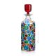 BOTTIGLIA LISBOA Flasche Kristall Hand bemalt Farben Tradition Venedig