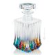 BOTTIGLIA ADAGIO LIGHT Flasche Kristall Hand bemalt Farben Tradition Venedig