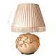 LAMPE Tischlampe Abat-jour Tischluechte  Keramik im Barockstil mit Details aus 24 Karat Gold Swarovski-Kristalle