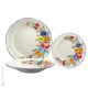 PIATTI FIORACCIO Kollektion Tellerset Set Teller Geschirrset  handgemachte Castelli Keramik Made in Italy
