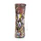 ARLECCHINO 207D Exklusive Vase Murano Glas Deko mundgeblasen 925 Blattsilber Venedig Stil