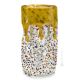 VASO RIALTO Italienische Vase Murano Glas Deko mundgeblasen modern wertvoll 925 Blattsilber