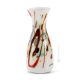 CARAFFA SOSPIRI Karaffe Krug authentisches mundgeblasenes Murano-Glas mit Murrine und 925er Blattsilber