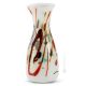 CARAFFA SOSPIRI Karaffe Krug authentisches mundgeblasenes Murano-Glas mit Murrine und 925er Blattsilber