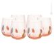 BICCHIERI BOLLE Set 6 Gläser authentisches handgemachtes Muranoglas-Stil Venedig Made in Italy