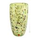 ARLECCHINO 66G Luxus Vase Murano Glas Deko mundgeblasen 925 Blattsilber handgemacht Blumenvase