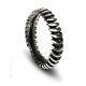ANELLO BACKBONE LINE FAITH Ring 925 Sterling Silber Nickelfreie authentisch Made in Italy