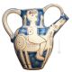 BROCCA ASINELLO Keramik Karaffe Krug Dekanter handgemacht authentisch Sizilien Made in Italy
