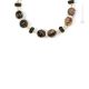 EMILY Muranoglas Schmuck Kette Damen mundgeblasene Glasperlen Aventurin Perlenkette stilvoll