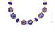 EMILY Murano Glas Schmuck Kette Damen mundgeblasene Glasperlen Aventurin Perlenkette elegant