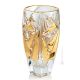 CRYSTAL PRINCESS Venezianische Luxus Vase Deko Kristallvase handbemalt modern exklusiv 24k Goldfarbe