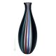 CANNE D Luxus Vase Murano Glas Deko mundgeblasen Blumenvase modern Wohnkultur Venedig Stil