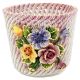 PORTAVASO FIORI 2 Übertopf Blumentopf Keramik 24k Blattgold Deko Handarbeit Made Italy