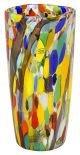 MACCHIE 59 Exklusive Vase Murano Glas Deko mundgeblasen 24k Blattgold elegant Venedig Stil