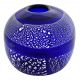 FASCIA 33 Luxus Vase Murano Glas Deko mundgeblasen 925 Blattsilber wertvoll Venedig Stil