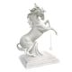 TIERE 850B Capodimonte Porzellan PFERD Figur handbemalt exklusiv elegant Italienisches Design