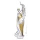 DAME 859B Capodimonte Porzellan Figur Barock handgemacht elegant stilvoll hochwertig klassisch