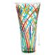MELODIA Venezianische Luxus Vase Deko Kristallvase handbemalt wertvoll Venedig Stil